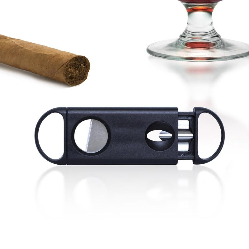 Cigar Cutter 2 in 1 Combo with Guillotine Cutter and Wedge Cutter