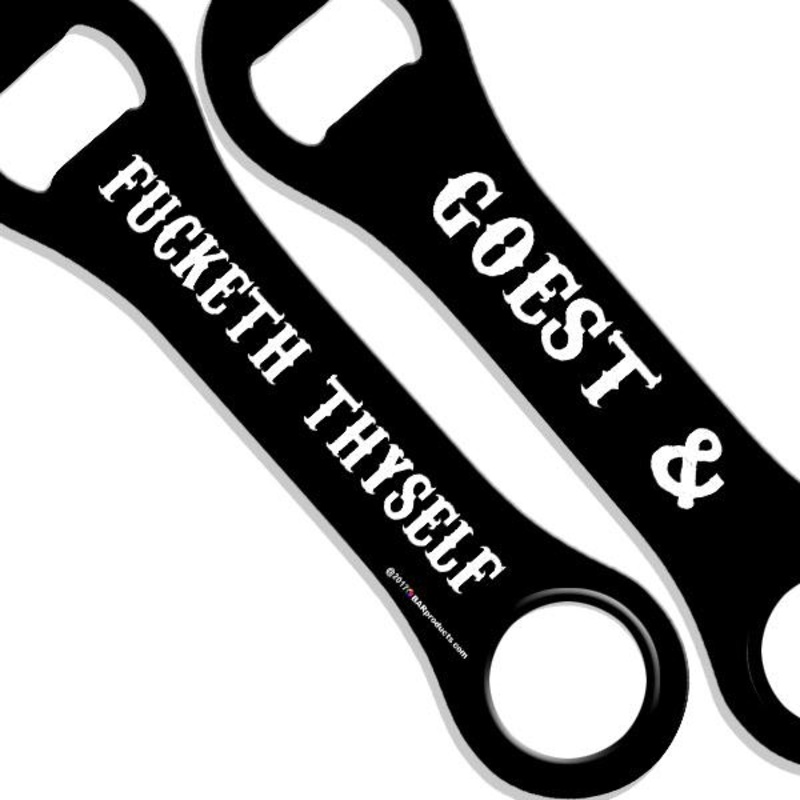 Dog Bone Bottle Opener – Goest & Fucketh Thyself