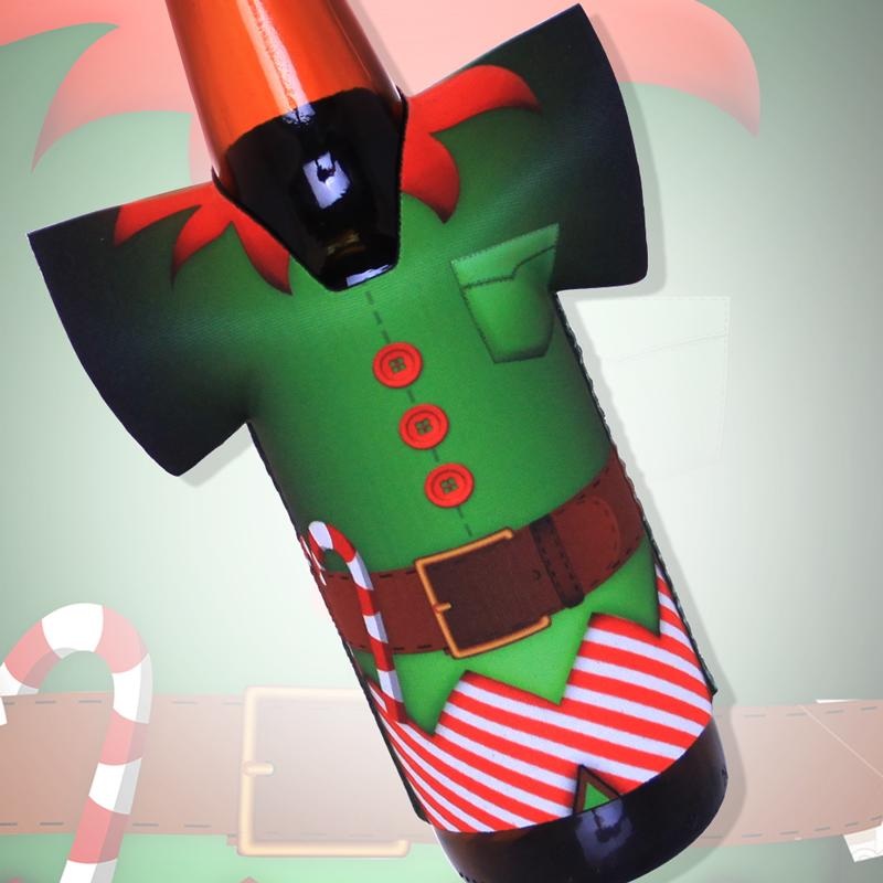 Elf Version 2 T-Shirt Style Bottle Cooler