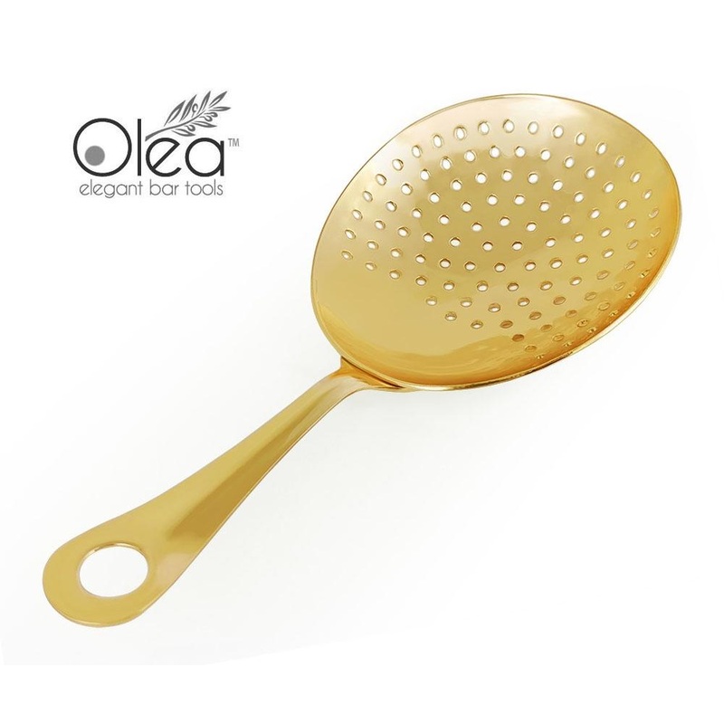 Olea Julep Cocktail Strainer (Gold Plated)