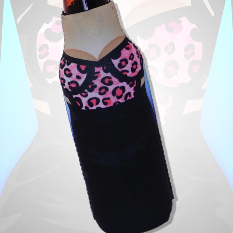 Sexy Dress Zipper Style Bottle Cooler