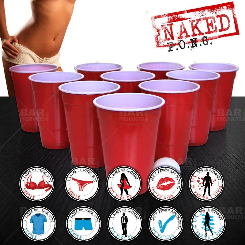 Strip Beer Pong Drinking Game