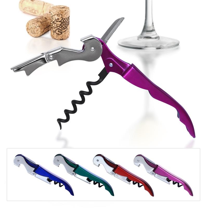 Waiters Corkscrew – Double Lever Candy Coated – Stainless Steel