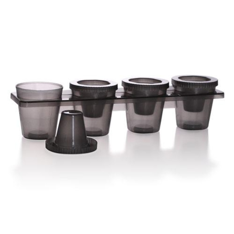 BarConic Ice Shot Glass Mold – Black