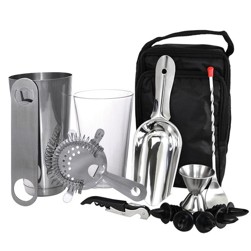 Boston Shaker Complete Bartenders Tote Bag