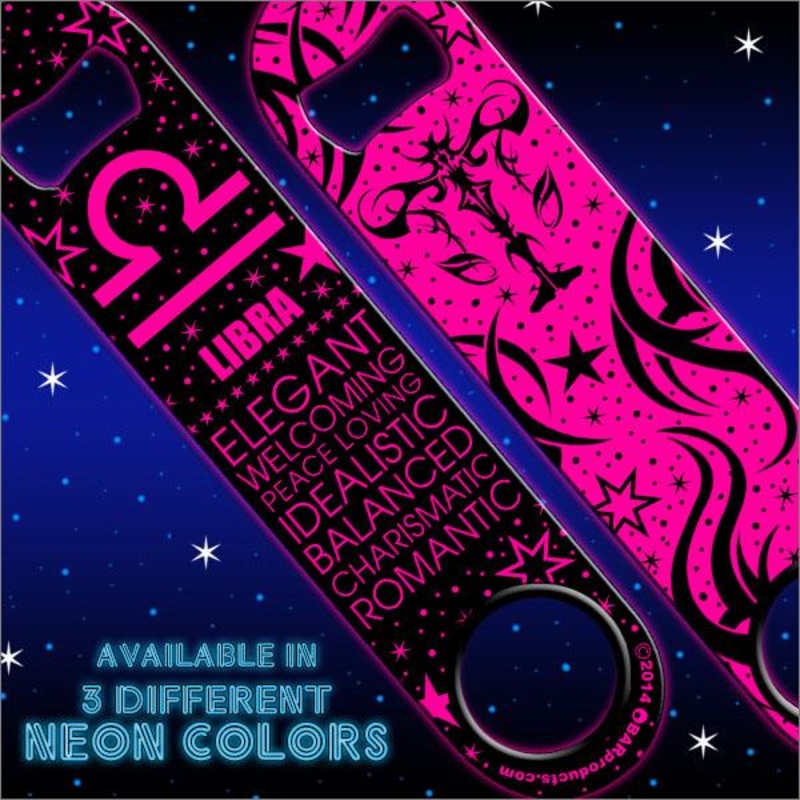 Kolorcoat NEON Zodiac Speed Bottle Opener – LIBRA