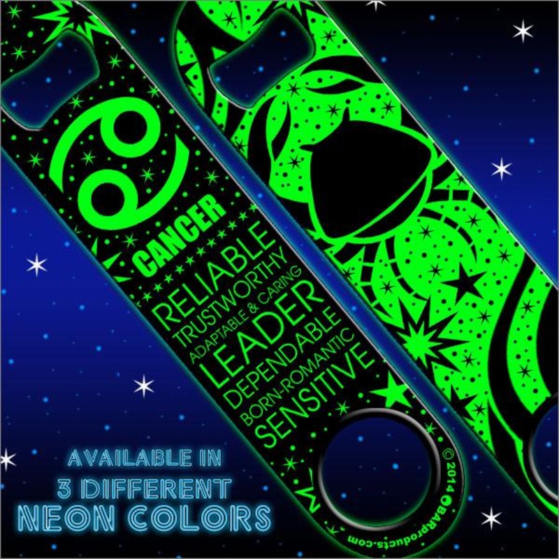 Kolorcoat Zodiac Speed Bottle Opener – NEON – CANCER