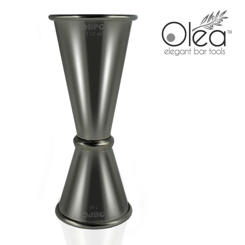 Olea Gunmetal Plated Japanese Tall Jigger – (1 1/2oz X 1oz)