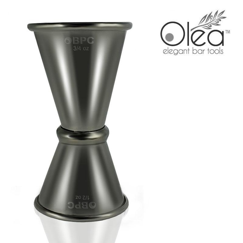 Olea Gunmetal Plated Japanese Tall Jigger – (1/2oz X 3/4oz)