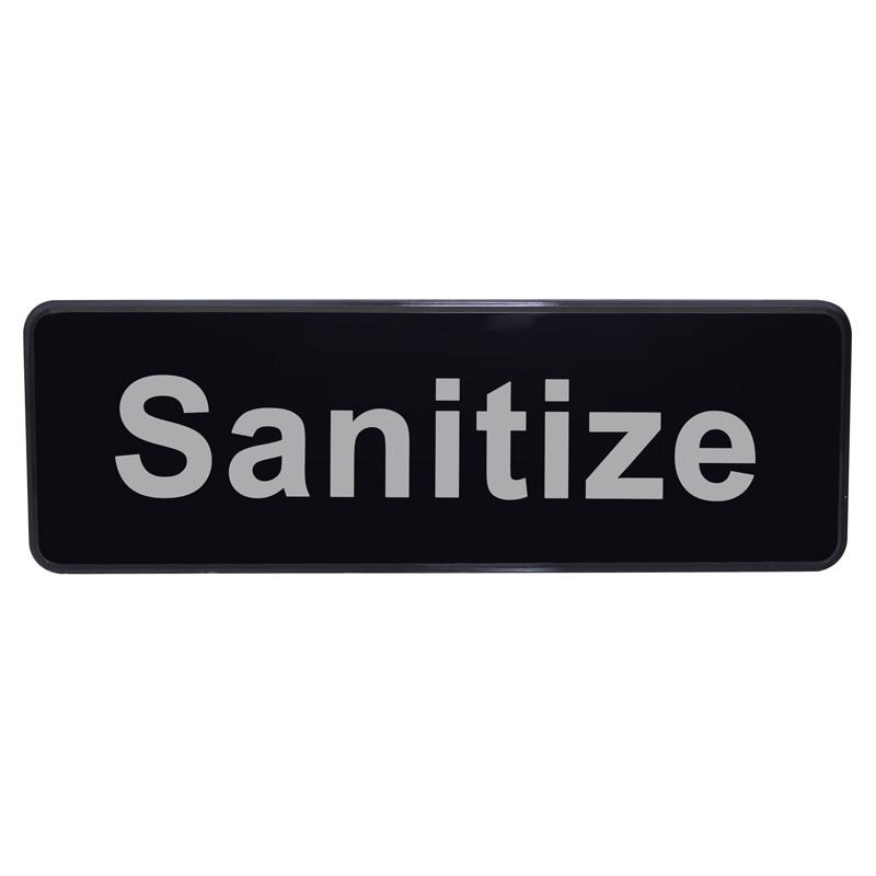 Sanitize Sign – 9 x 3