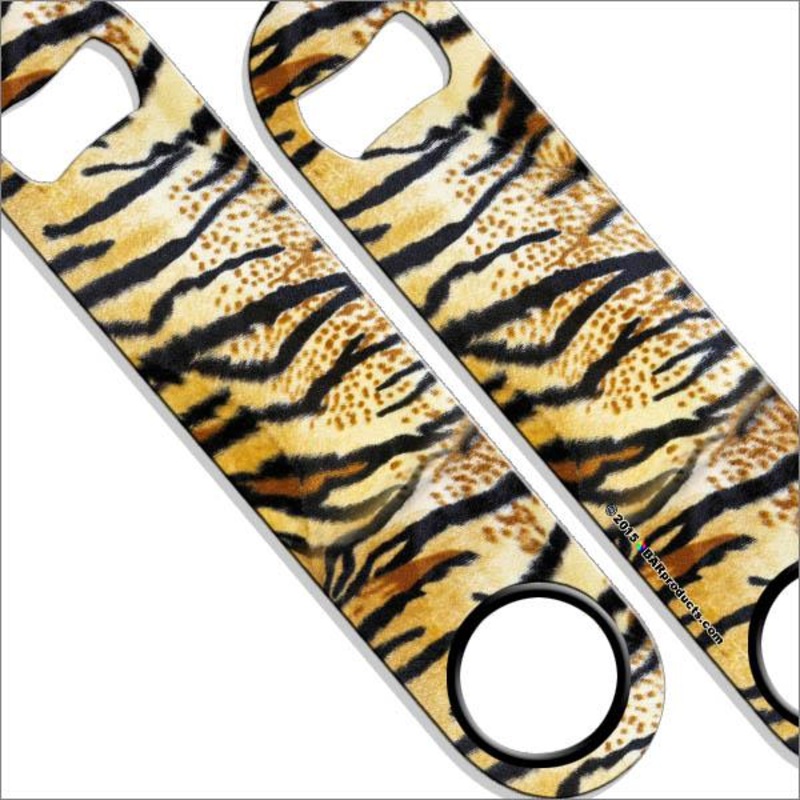 Tiger Print Speed Bottle Opener