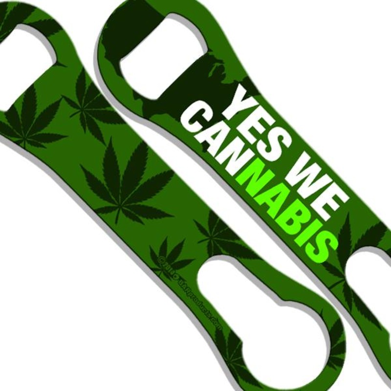 Yes We Cannabis V-Rod Bottle Opener
