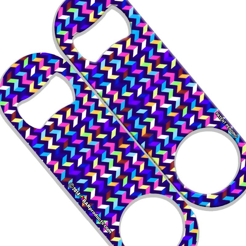 Zig Zag Speed Bottle Opener – Medium Sized 5 inch