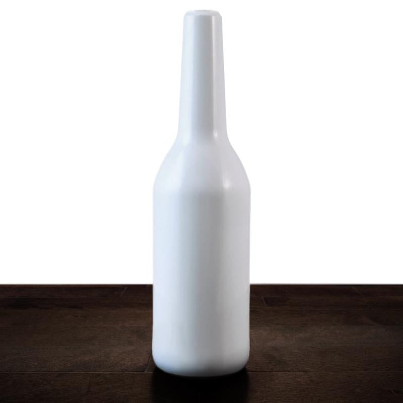 Blank 750ml White Bottle (Irregular) – Textured