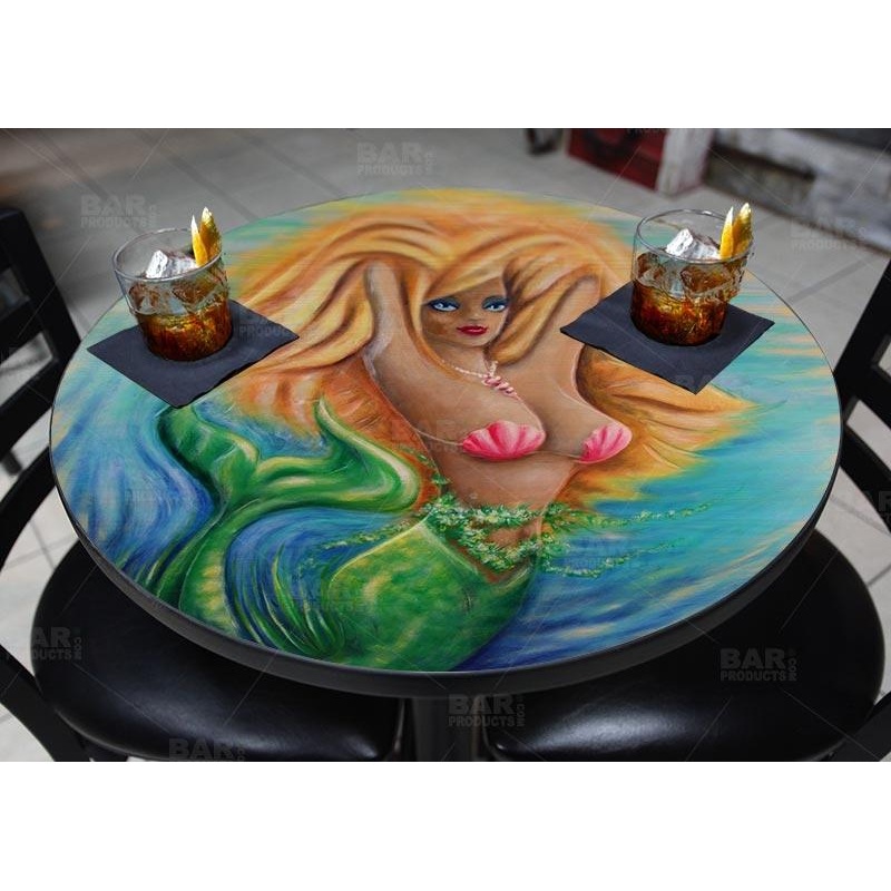 Round Wooden Table Top – Two Sizes Available – Blonde Mermaid