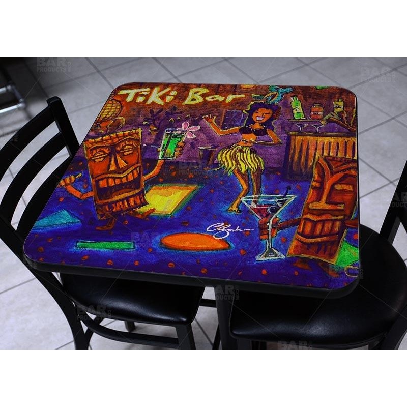 Square Wooden Table Top – Two Sizes Available – Hulu Bar