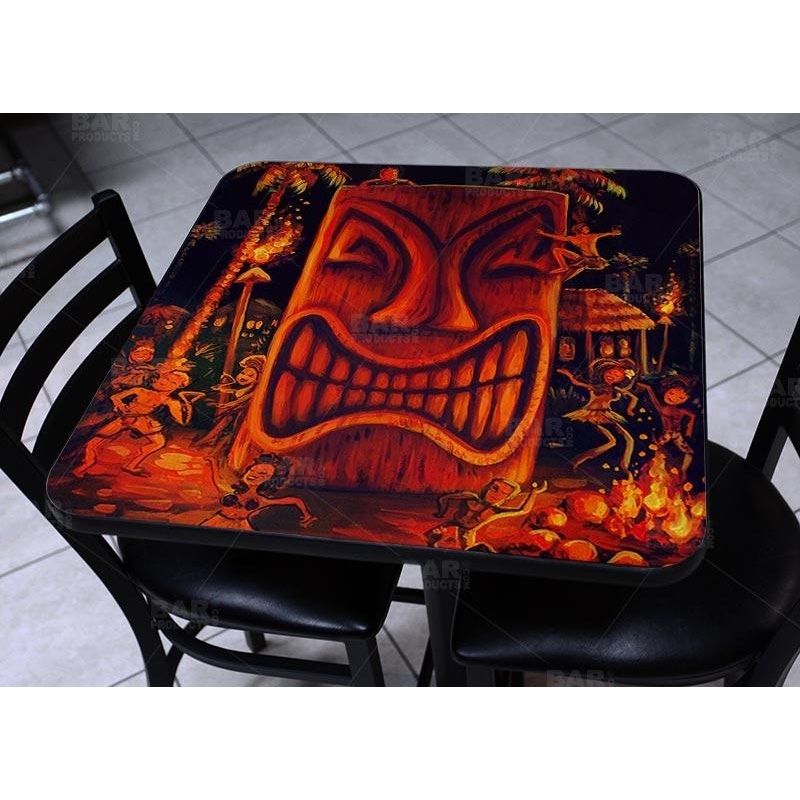 Square Wooden Table Top – Two Sizes Available – Midnight Sun