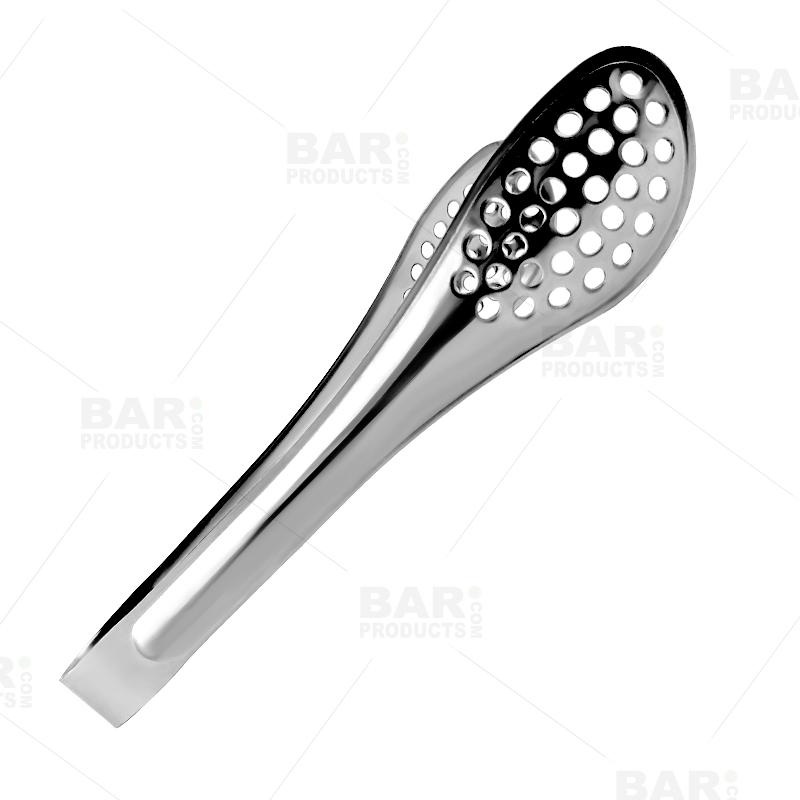 Stainless Steel – Tongs/Strainer – 5 Inch
