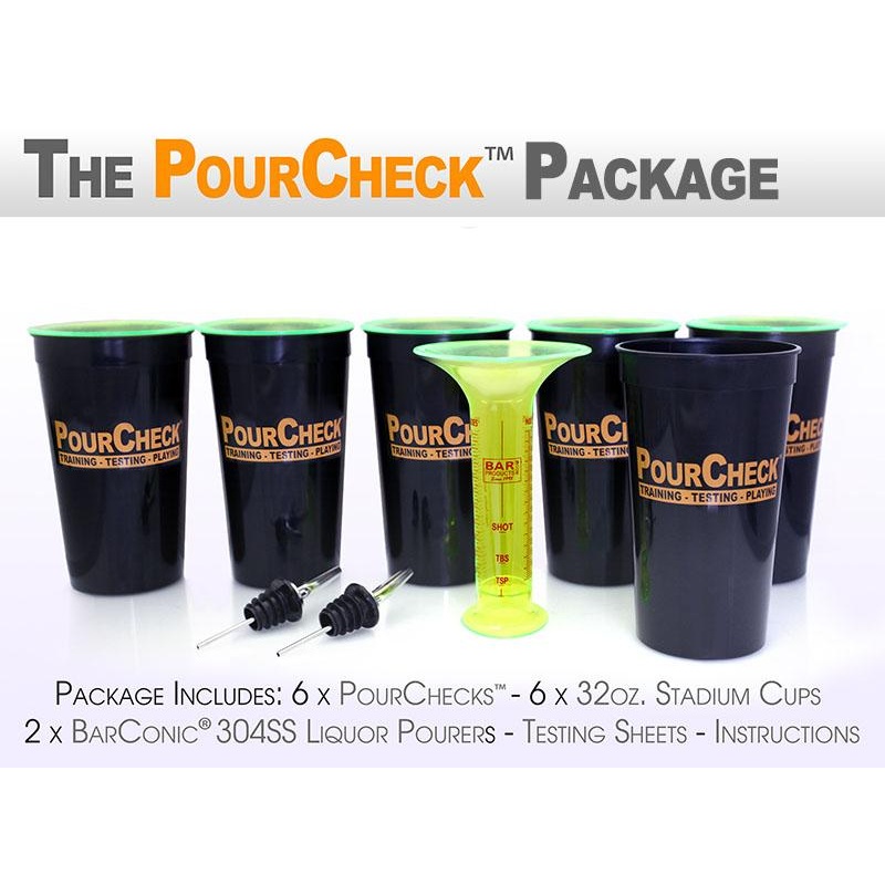 The PourCheck Package – Training, Testing and Playing