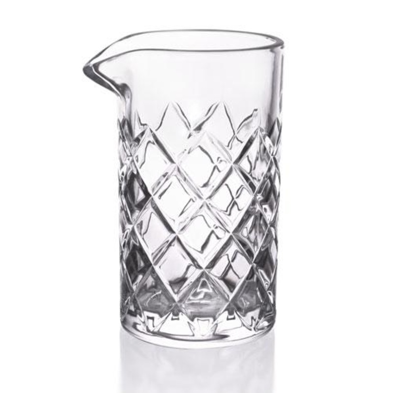 651ml (22 ounce) BarConic Diamond Pattern Mixing Glass