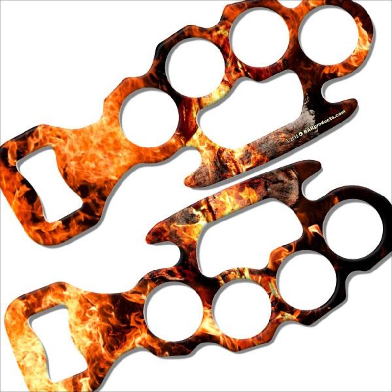 Fire Kolorcoat Knuckle Buster Bottle Opener