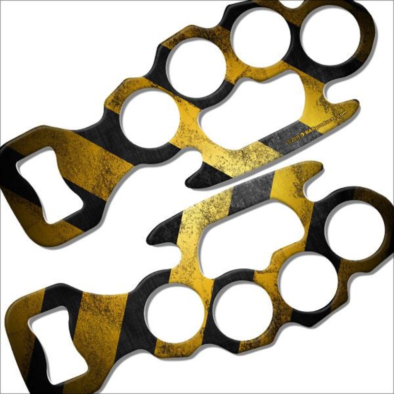 Hazard Kolorcoat Knuckle Buster Bottle Opener