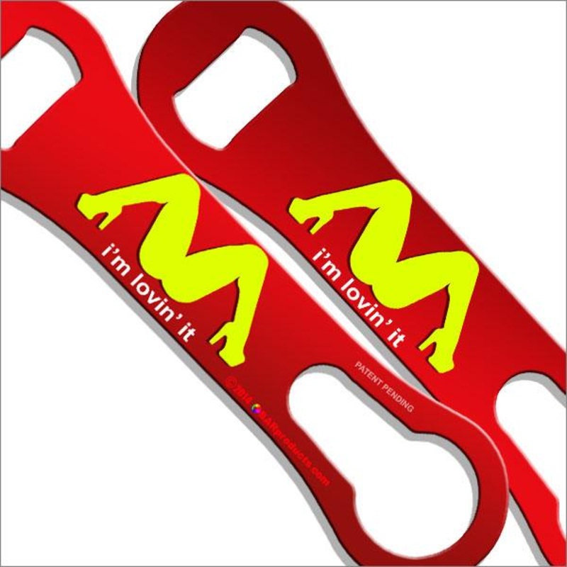I’m lovin’ it Kolorcoat V-Rod Bottle Opener