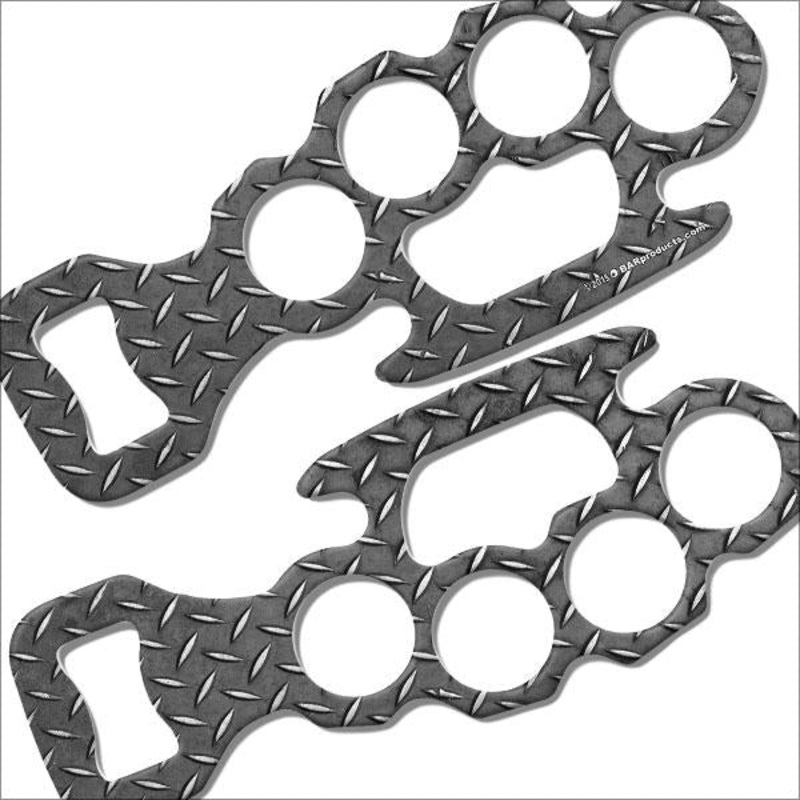 Metal Plate Kolorcoat Knuckle Buster Bottle Opener