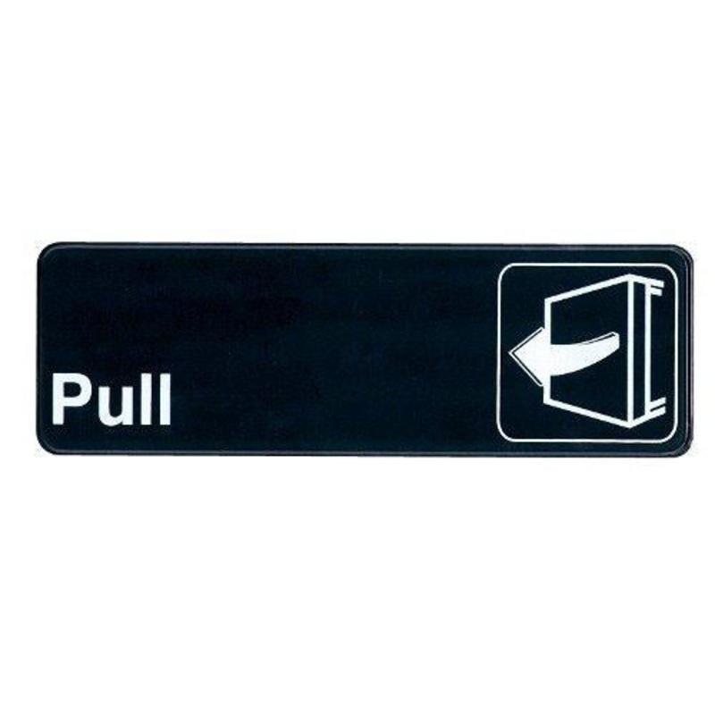 Pull Sign – 9 x 3