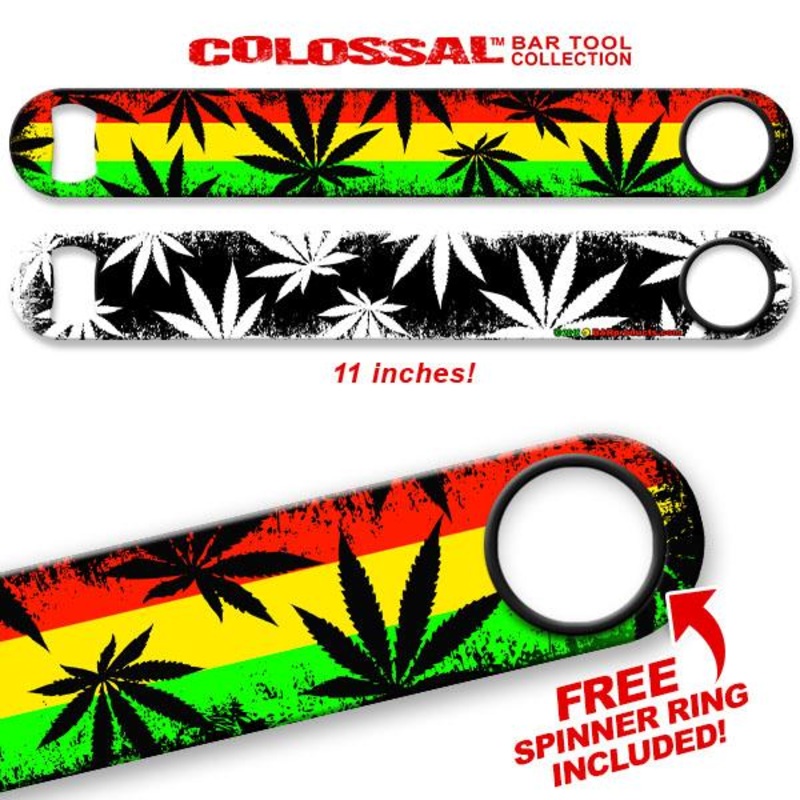 Rasta Kolorcoat 11 Long COLOSSAL Speed Bottle Opener