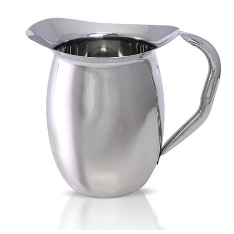 Stainless Steel Bell Pitcher – 2 Qt.