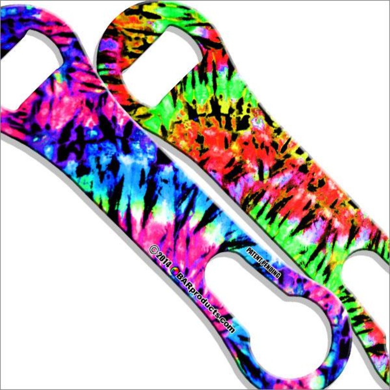 Tie Dye Kolorcoat V-Rod Bottle Opener