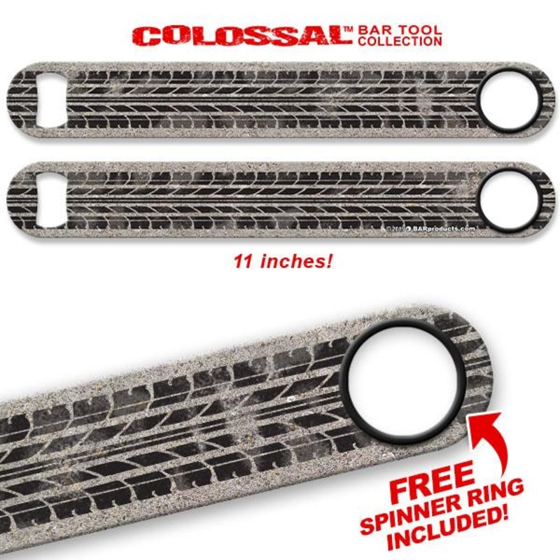 Tire Tracks Kolorcoat 11 Long COLOSSAL Speed Bottle Opener