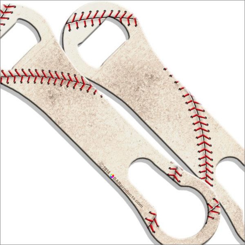 Vintage Baseball Kolorcoat V-Rod Bottle Opener