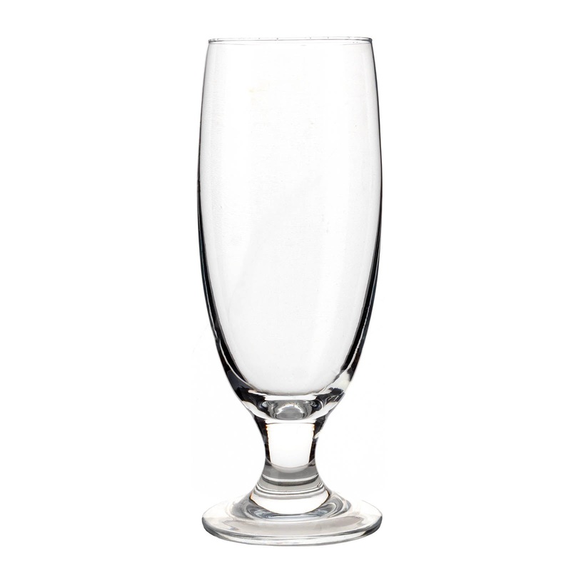 BarConic 12 ounce Footed Beer Glass – Case of 12