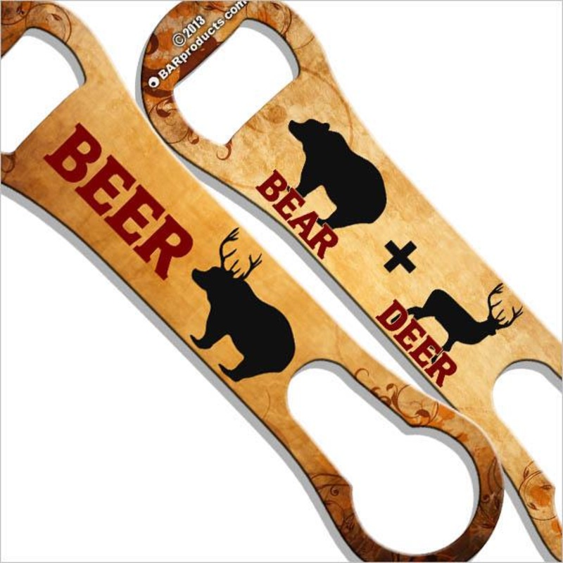 Bear + Deer Kolorcoat V-Rod Bottle Opener
