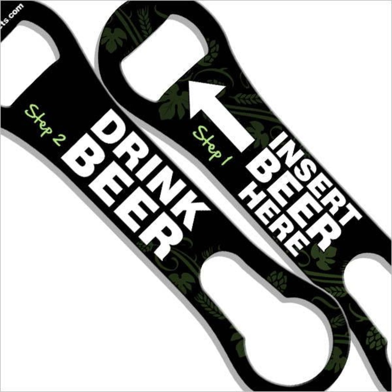 Insert Beer Here Kolorcoat V-Rod Bottle Opener