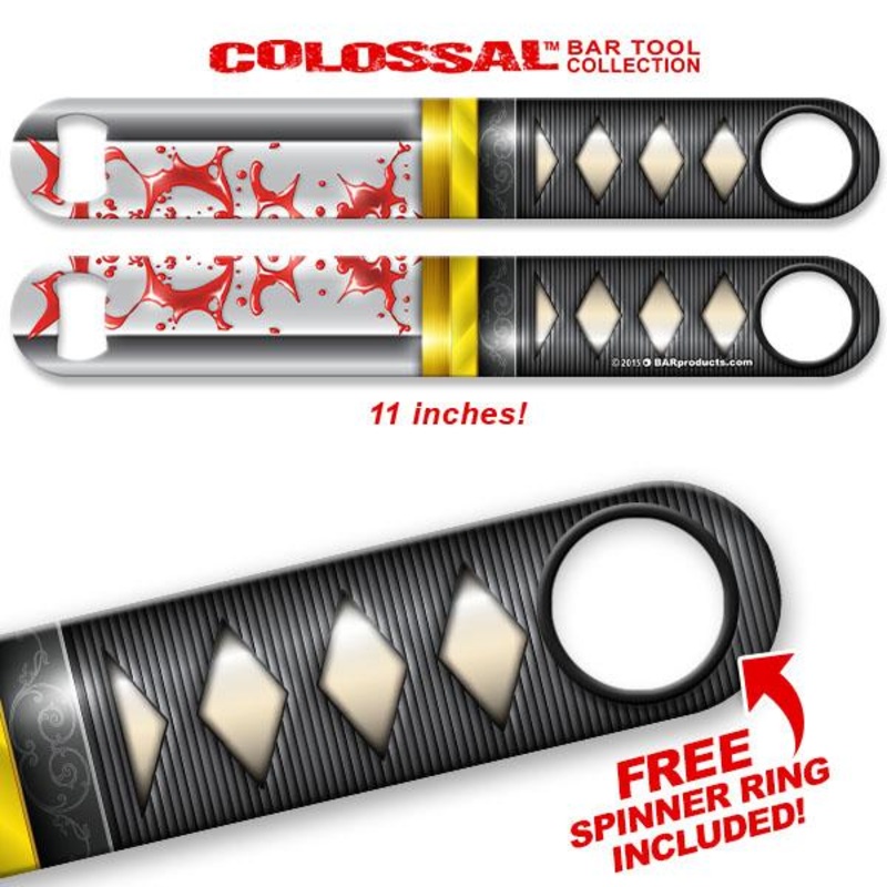 Katana Kolorcoat 11 Long COLOSSAL Speed Bottle Opener