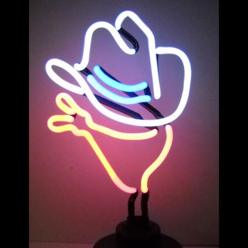 NEON Sculpture – Cowboy