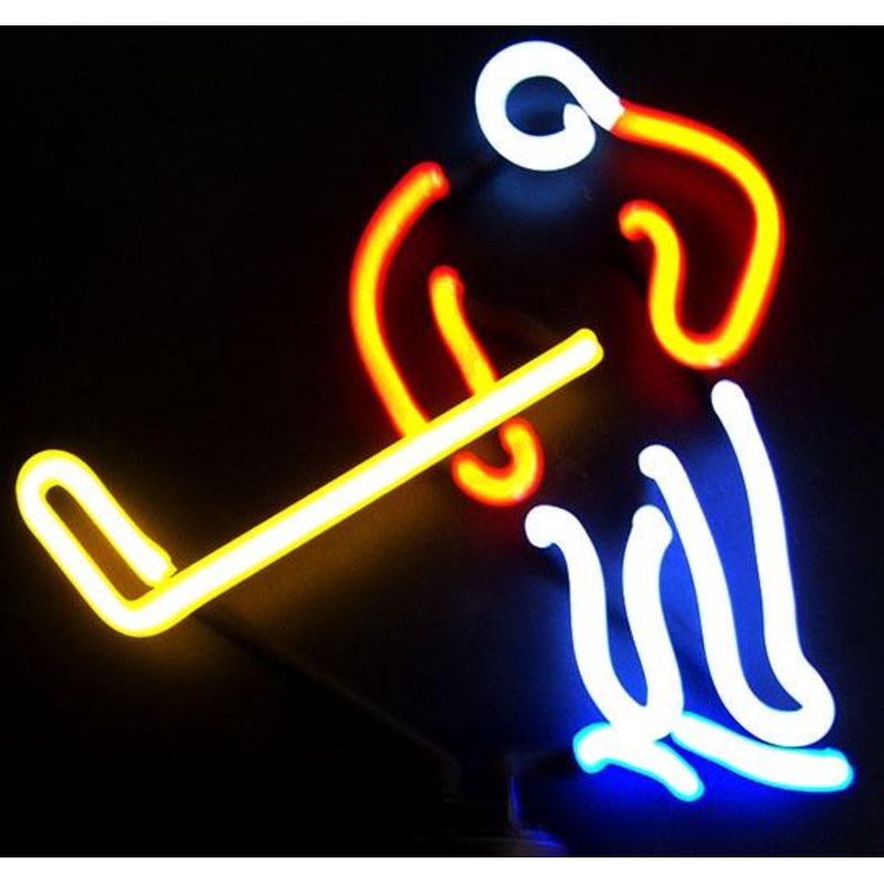 NEON Sculpture – Hockey