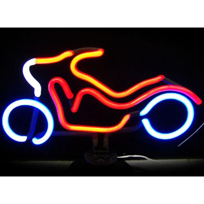 NEON Sculpture – Motorcycle
