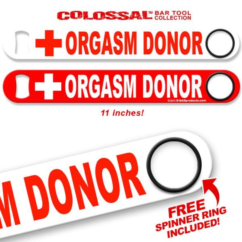 Orgasm Donor Kolorcoat 11 Long COLOSSAL Speed Bottle Opener