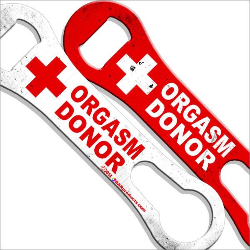 Orgasm Donor Kolorcoat V-Rod Bottle Opener