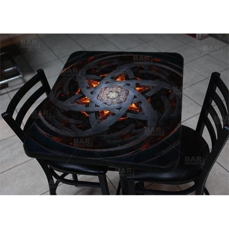 Wooden Table Top – Two Types Available – Hexagram 24 x 30