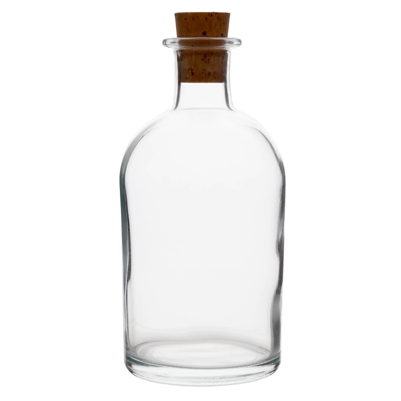 Craft Bartending Bottle with Cork – 8.5 ounce