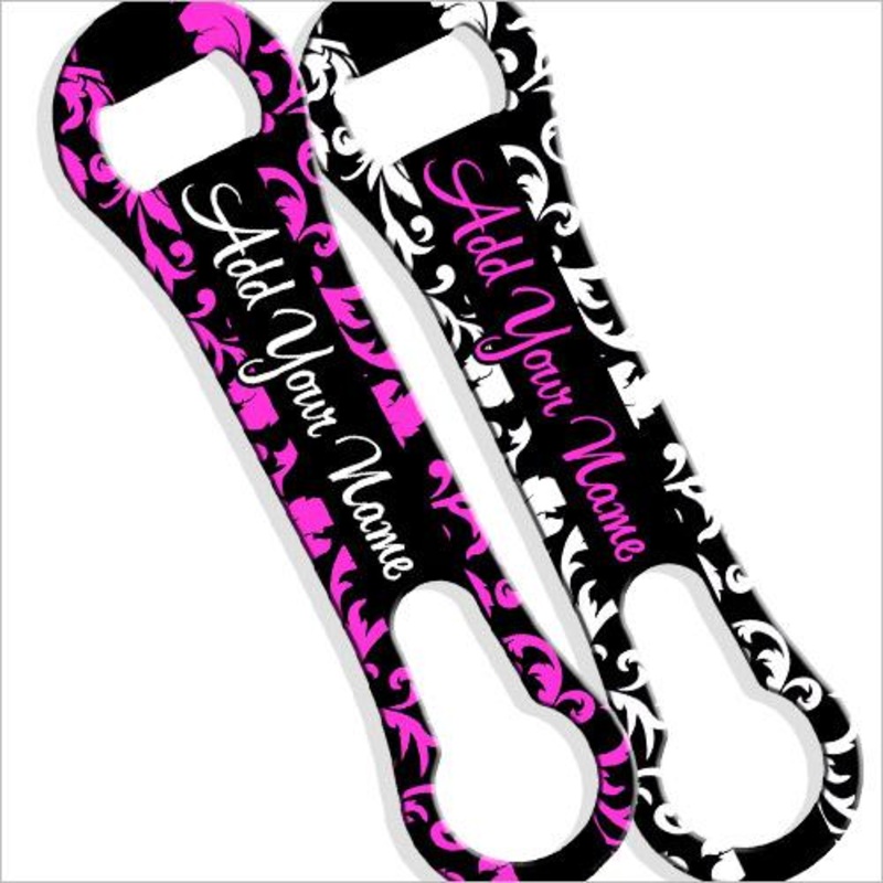 Floral V-Rod Bottle Opener – ADD YOUR NAME