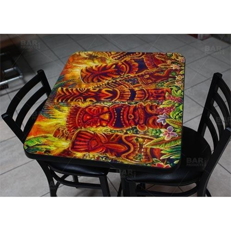 Wooden Table Top – Two Types Available – Tiki Laughter 24 x 30