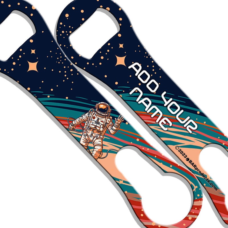 ADD YOUR NAME  V-Rod Bottle Opener  Astronaut
