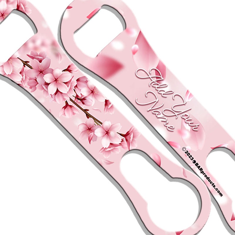 ADD YOUR NAME  V-Rod Bottle Opener  Cherry Blossom