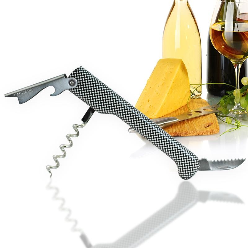 Capitano Waiter’s Corkscrew Checker Handle